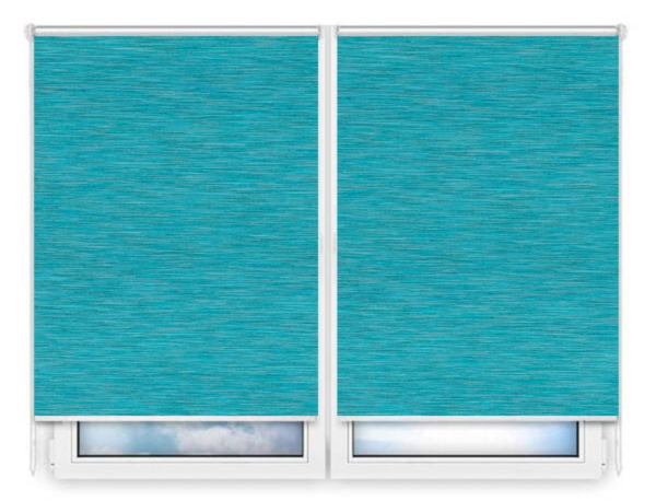 Рулонные шторы Мини Корсо голубой цена. Купить в «Мастерская Жалюзи»
